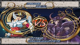 Seiya Vs Rhadamanthys  Saint Seiya The Hades PS2 [upl. by Amerd120]