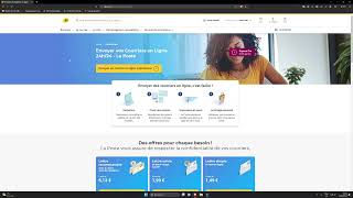 Tuto Envoyer une lettre suivie depuis chez soi via le site internet de la Poste [upl. by Idoc]