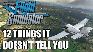 12 Beginners Tips And Tricks Microsoft Flight Simulator Doesnt Tell You [upl. by Lrae200]