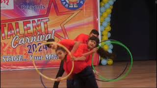 Talent ka Tadka 24 quotGymnastics Yoga Hulla hoop [upl. by Anstus]