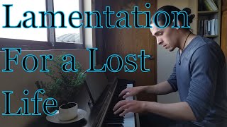 Max Richter Lamentation For a Lost Life Taboo piano cover [upl. by Haerdna]