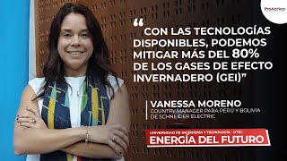 Entrevista a Vanessa Moreno Country Manager para Perú y Bolivia de Schneider Electric [upl. by Nylde945]