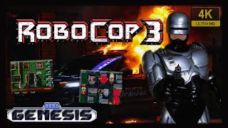 RoboCop 3  4K60ᶠᵖˢ  Longplay SEGA Genesis [upl. by Iggam]