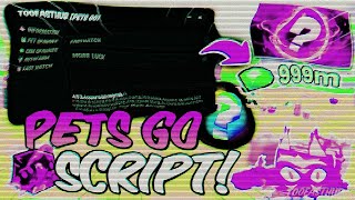 PETS GO SCRIPT NO KEY  PASTEBIN  AUTO ROLL AUTO FARM amp MORE  MOBILE AND PC [upl. by Jamesy]