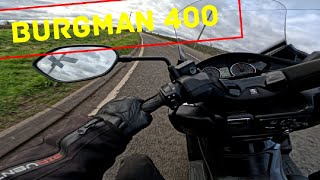 why the burgman 400 is the king of scooters [upl. by Schroder961]