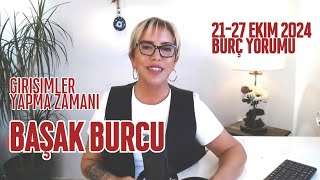 2127 EKİM HAFTASI BAŞAK BURCU YORUMU [upl. by Lamrej]