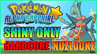 Pokemon Alpha Sapphire SHINY ONLY Full Odds [upl. by Aititel524]