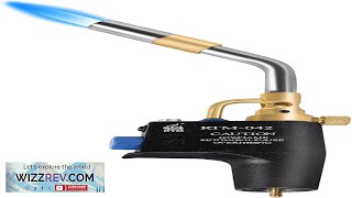 High Intensity Propane Torch Head Trigger Start Gas Torch Map Gas Torch Review [upl. by Elehcor432]