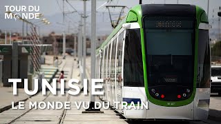 Tunisie  Le Monde vu du train  Bizerte  Tozeur  Carthage  Documentaire complet  HD  BT [upl. by Applegate809]