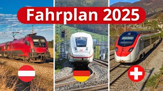 Verbesserungen im nächsten Jahr ja aber auch nein  Das ist der neue Fahrplan 2025 für Ö D CH [upl. by Goddord]