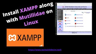 Mutillidae Web App Vulnerabilities XAMPP and Mutillidae Installation on Linux [upl. by Nithsa]