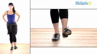 How to Tap Dance Back Flap Heel [upl. by Hebel]