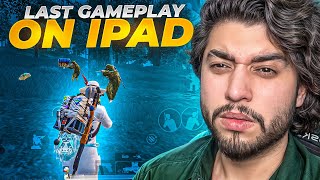 Last Gameplay on Ipad 🥺 Switching To 15 Pro Max 😍  47 Khalifa  Pubg Mobile [upl. by Amari183]