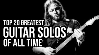 TOP 20 ROCK GUITAR SOLOS OF ALL TIME [upl. by Eisor]