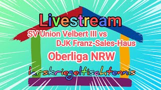 Oberliga NRW  SV Union Velbert III vs DJK FranzSalesHaus [upl. by Takken]