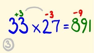 Fast Mental Multiplication Trick  Multiply in your head using base 20 and 30 [upl. by Francesco]