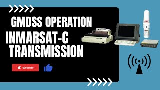 INMARSATC How To Use InmarsatC GMDSS Equipment In Ship [upl. by Aerehs]