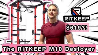 The RITKEEP M10 Destroyer AllInOne Power Rack Informational [upl. by Michell]