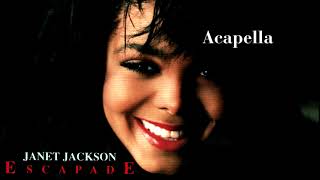 RARE Janet Jackson  Escapade stems Acapella amp Different takes [upl. by Nibaj]