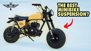 Mini Bike Suspension Upgrade Kit TrailMaster MB200 Install [upl. by Wang]