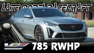 CT5V Blackwing makes 785RWHP  Built by Late Model Racecraft [upl. by Htebazle]