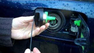 How to change the fuel cap on a Range Rover L322  Vogue [upl. by Croom831]