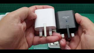 Samsung 45W PDO Super fast charger Fake vs Real Part 1 [upl. by Willman]