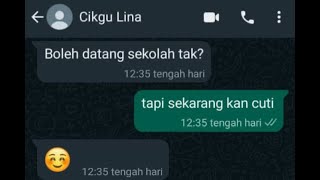 ORANG MENYAMAR JADI CIKGU AKU  KAWAN AKU TERKENA [upl. by Otrebogir]