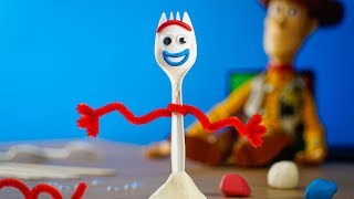 Meet Forky ToyStory Pixar [upl. by Suchta636]