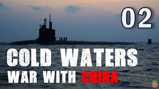 Cold Waters  2000 Campaign  USA vs China  02  Torpedo Evasion Practice [upl. by Ativoj]