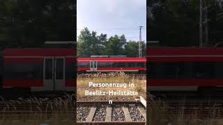 Personenzug Einfahrt Bahnhof BeelitzHeilstätten [upl. by Kleiman]