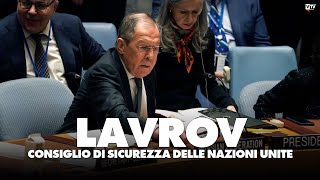 Discorso di Lavrov durante il dibattito aperto del Consiglio di Sicurezza delle Nazioni Unite [upl. by Avery]