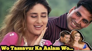 wo tassavur ka alam ll udit narayan alka yagnik ll aitraaz movie ke song ll hindimusic2 [upl. by Nywg]