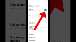 How To Remove Glance From Lock Screen in Redmi  Glance For Mi Remove  Mi Glance Settings off [upl. by Esaertal]