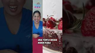 Torta negra de navidad dulzurasiriany navidad dulcenavidad pasoapaso [upl. by Schofield]