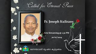 Funeral of Rev Fr Joseph Kulirany Diocese of Mananthavady [upl. by Squier]