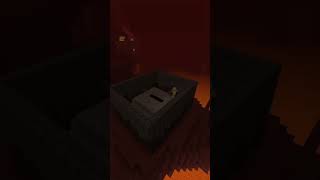 Basalt Delta Themed Nether Base Quick Build minecraftbuilds gaming minecraft shorts chill [upl. by Amri]