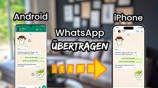 WhatsApp von Android auf iPhone übertragen OHNE ZurücksetzenGoogle Drive Backup auf iPhone  2024 [upl. by Gregor]