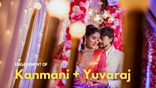 Engagement of Kanmani amp Yuvaraj  Kanmani Tamil beauty Tips [upl. by Gracie]