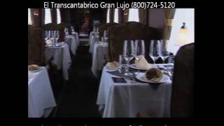 El Transcantabrico Gran Lujo luxury train tour in Spain [upl. by Derick475]