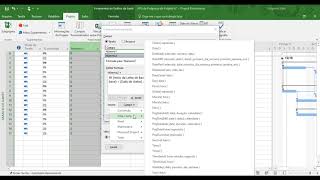Ms Project  Progresso Planejado vs Realizado Parte 1 [upl. by Hgielra637]