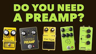 What Are Guitar Preamp Pedals And How To Use Them [upl. by Lorelie]