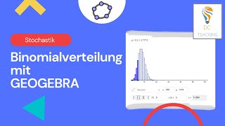 Die Binomialverteilung und ihre Eigenschaften mit GEOGEBRA [upl. by Quintana]