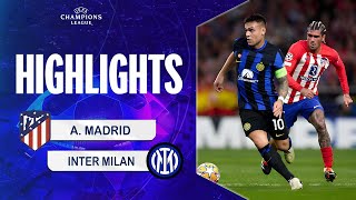 ATLETICO MADRID vs INTER MILAN 21 Pen 31  ALL GOALS amp HIGHLIGHTS  UEFA Champions Legue [upl. by Noj]