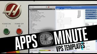 Haas Apps Minute  VPS Run amp Save Options  Haas Automation Inc [upl. by Naeerb]