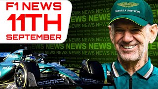 F1 News Newey NOW officially with Aston Martin [upl. by Negris548]