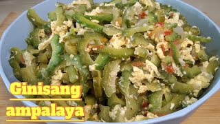 PAANU MAG LUTO NG GINISANG AMPALAYA PINOY RECIPE ginisangampalaya recipe cooking pinoyfood [upl. by Gunilla]