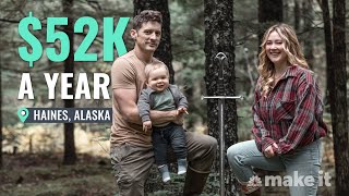 Living On 52K A Year As A Bladesmith In Haines Alaska  Millennial Money [upl. by Etteloc369]