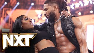 FULL SEGMENT – Trick Williams plants a kiss on Lash Legend WWE NXT March 12 2024 [upl. by Nyvek]