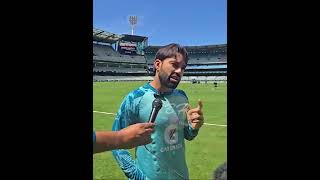 Babar sy nahi sab se Mashwra Lunga  M Rizwan media talk at MCG [upl. by Rosalinde]